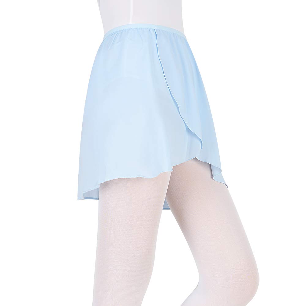 Bezioner Ballet Wrap Skirt - Flowy Chiffon Dance Skirt with Elastic Waist for Women & Girls | Perfect for Ballet Class, Dance Practice & Casual Wear