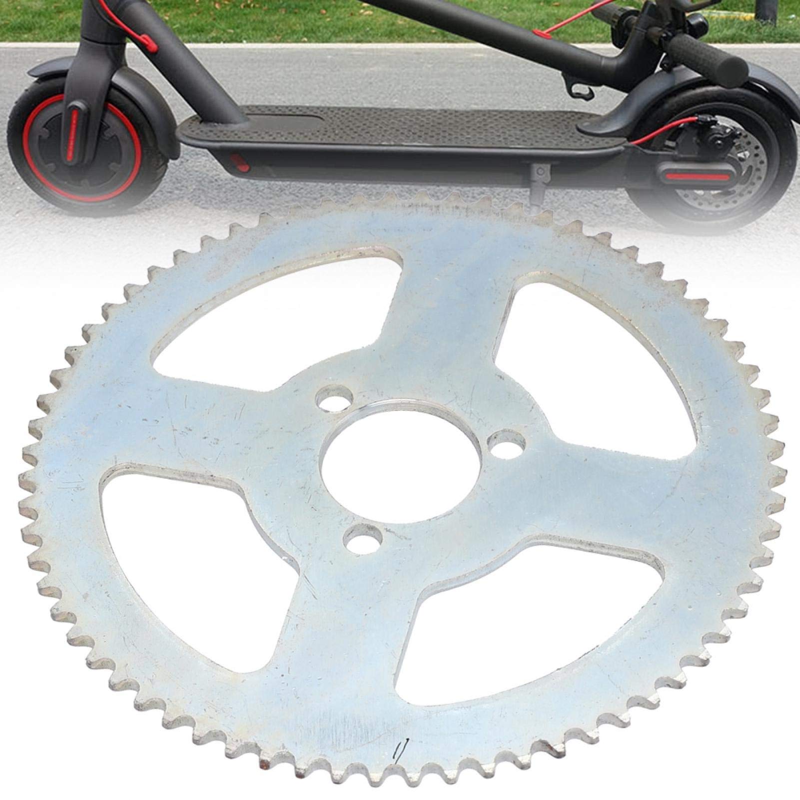 OUKENS 65T 25H 3-Hole Metal Sprocket for Electric Bikes & Scooters - Durable Crankset Gear Plate for E-Bike Conversion & Performance Upgrades - Perfect for Commuting, Off-Road & Urban Riding