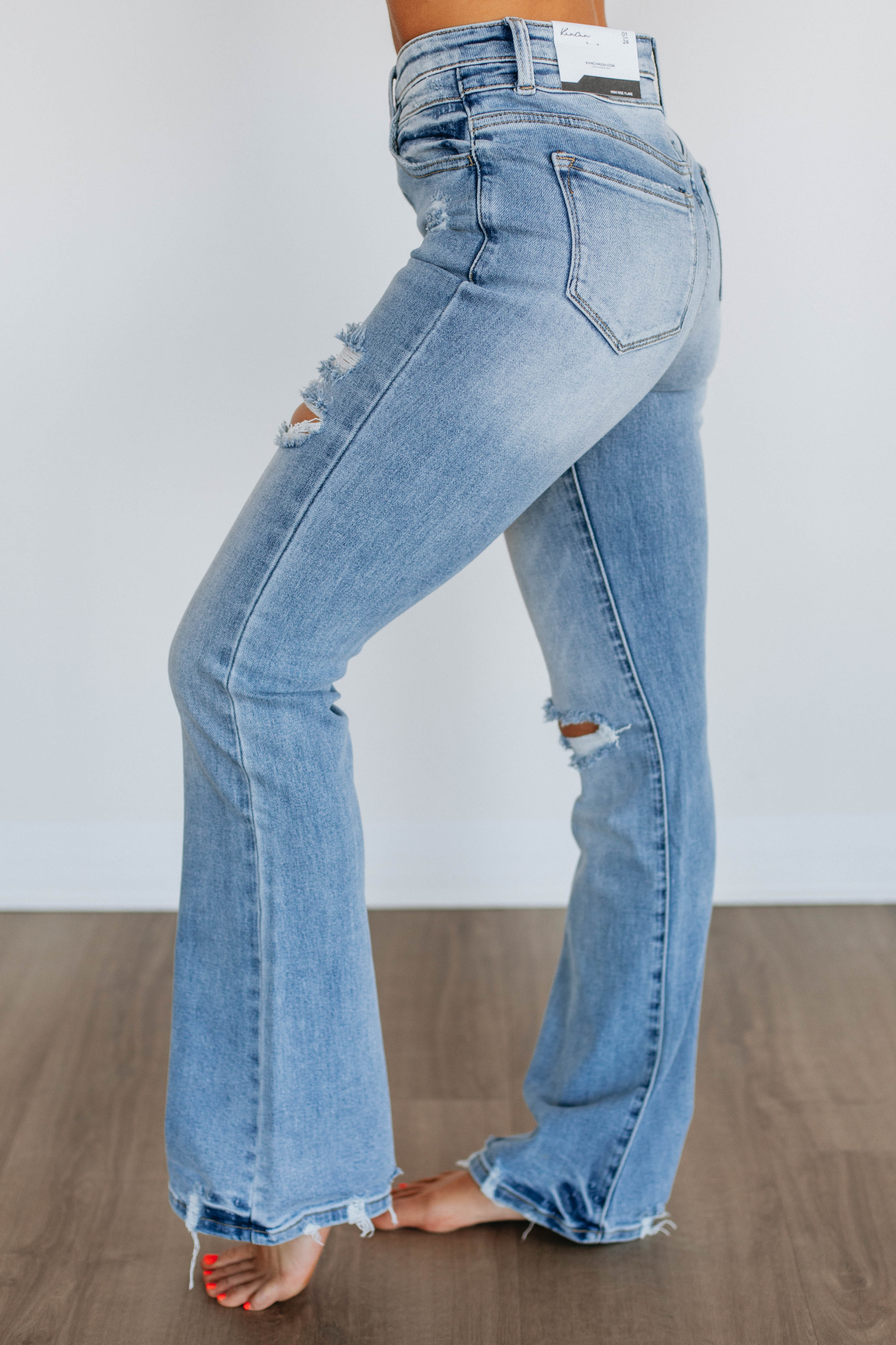 Brax KanCan High Waist Skinny Jeans for Women - Stretch Denim Pants, Comfortable & Flattering Fit - Perfect for Casual Outfits, Work, and Night Out