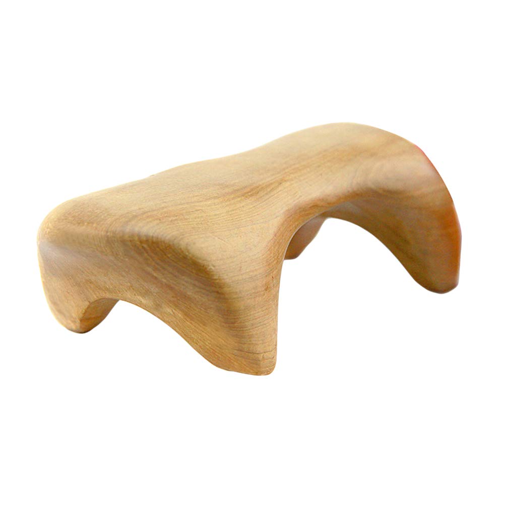 SUPVOX Wooden Handheld Massager for Neck, Shoulder, Back & Calf - Portable Body Massage Tool for Pain Relief & Relaxation - Perfect for Home, Office & Travel Use