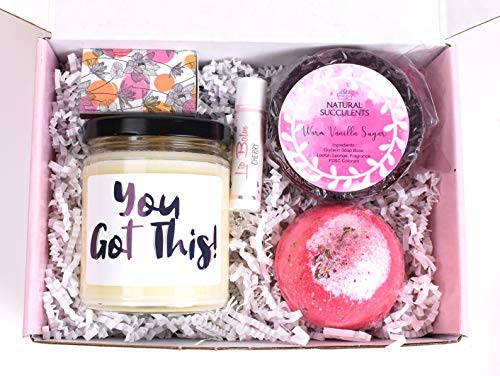 Sunshine Gift Box for Women - Encouragement, Get Well Soon, Friendship & Thinking of You Gift - Uplifting Present for Her - Perfect for Cheering Up, Recovery, or Long-Distance Friendships (XPK7)