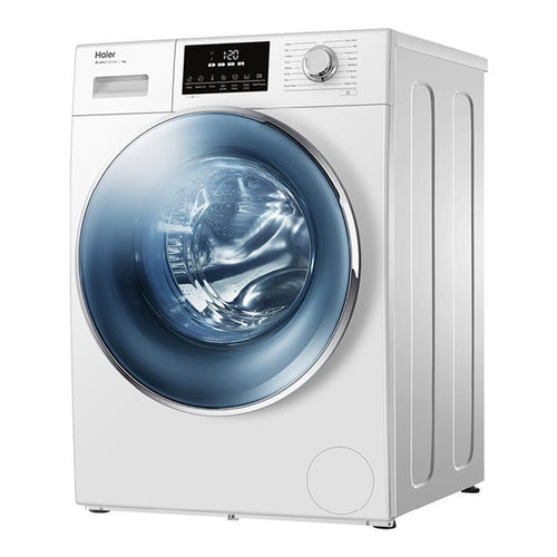 Haier 10kg Front Load Washing Machine in White - HWF10DW1 | Energy Efficient Laundry Solution for Apartments & Small Homes