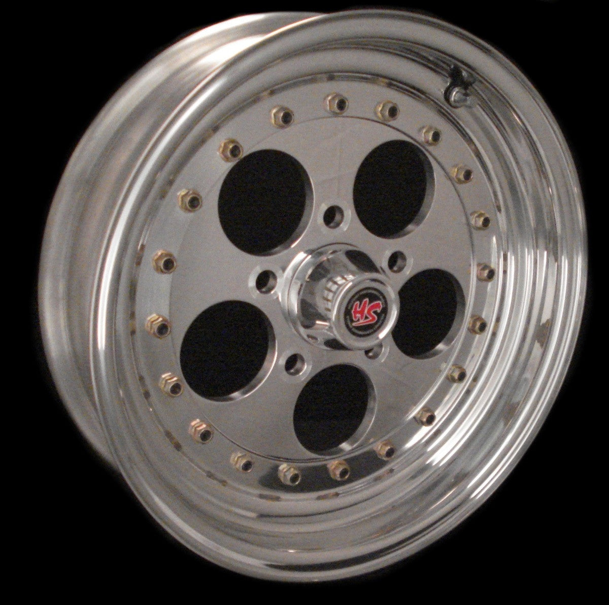 16 Holepro2 3 PC Alloy Wheels - Lightweight Performance Rims for Cars, Trucks & SUVs - Perfect for Street Racing, Off-Roading & Custom Builds