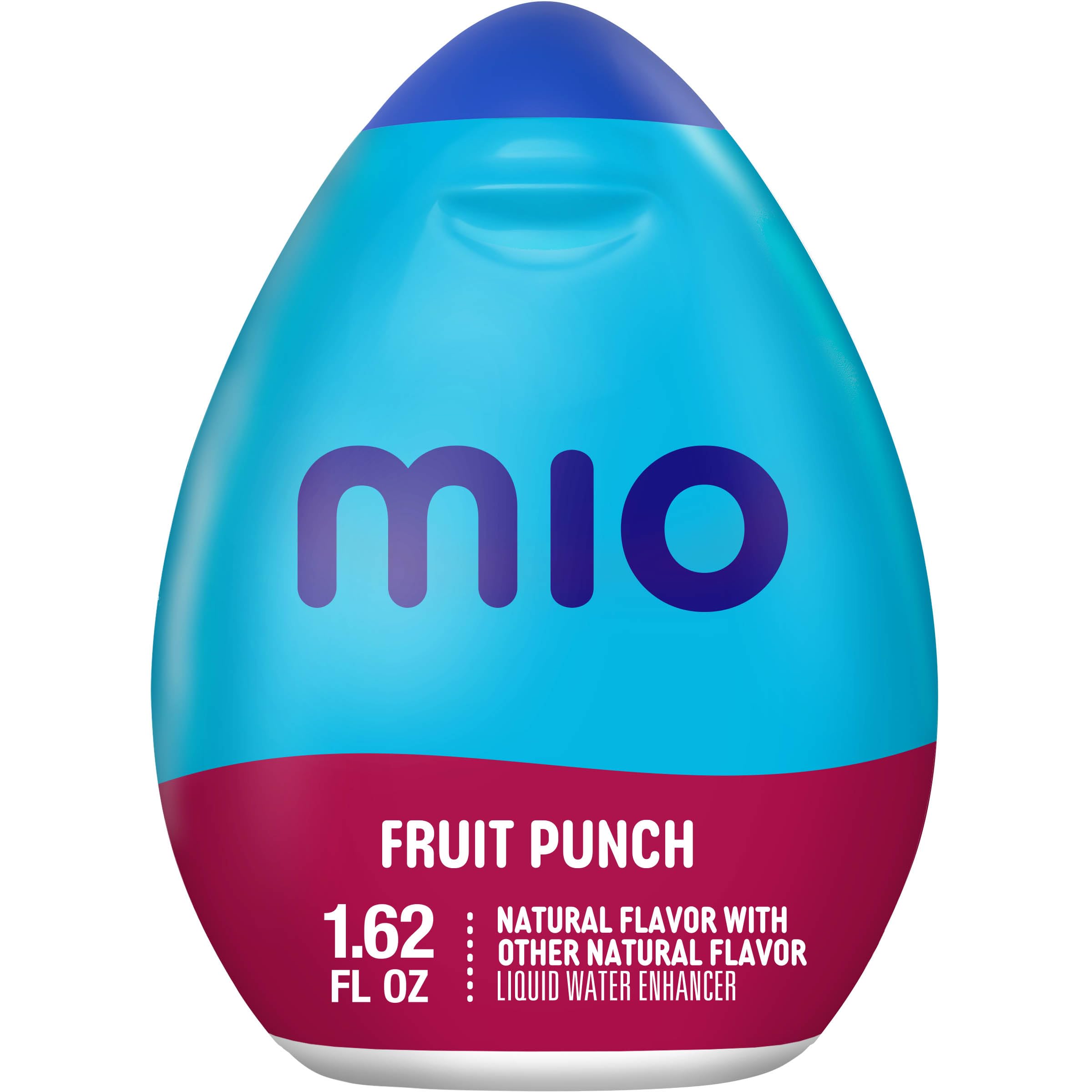 MiO Liquid Water Enhancer - Fruit Punch Flavor, 1.62oz (Pack of 12) | Sugar-Free Drink Mix for Water Bottles, Gym, Workouts & Hydration On-The-Go