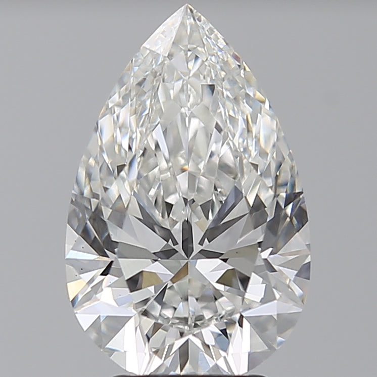 3.57 Carat Pear Shape Lab Grown Diamond - GIA Certified, D Color, VVS1 Clarity | Perfect for Engagement Rings, Wedding Bands & Anniversary Jewelry