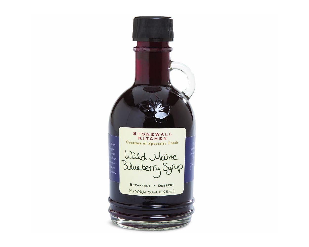 Stonewall Kitchens Wild Maine Blueberry Syrup - 8.5 Oz (Pack of 6) | Premium Pancake & Waffle Topping, Dessert Sauce, Yogurt Mix-In | Breakfast, Baking & Cocktail Recipes