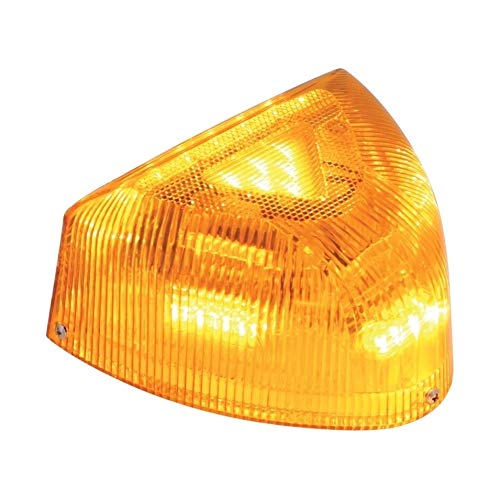 Peterbilt 379 & 359 LED Turn Signal Lights - Pair of 37 Amber LED Lights with Amber Lens (Left & Right) for Truck Upgrades & Nighttime Safety