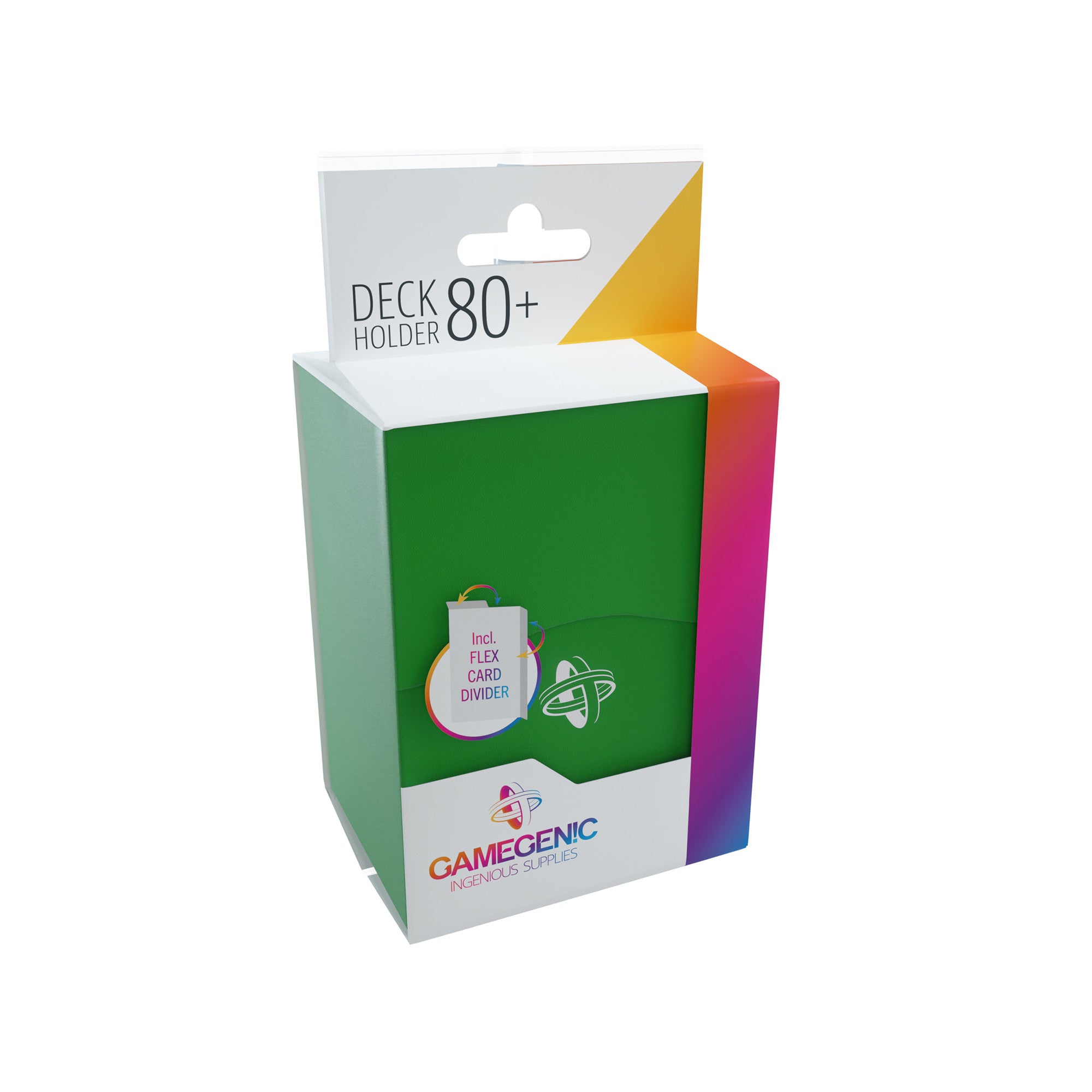 80+ Green Deck Holder - Premium Card Holder for Collectible Trading Cards | Perfect for MTG, Pokemon, and Yugioh Card Storage and Display