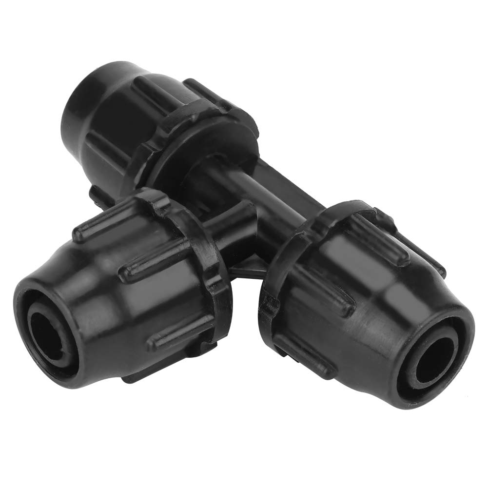 Jazar 3-Way Water Diverter - ABS Material Hose Connector & Tee Fitting for Garden Irrigation, Lawn Watering & Agricultural Use | Perfect for Sprinkler Systems, Greenhouses & Farmland