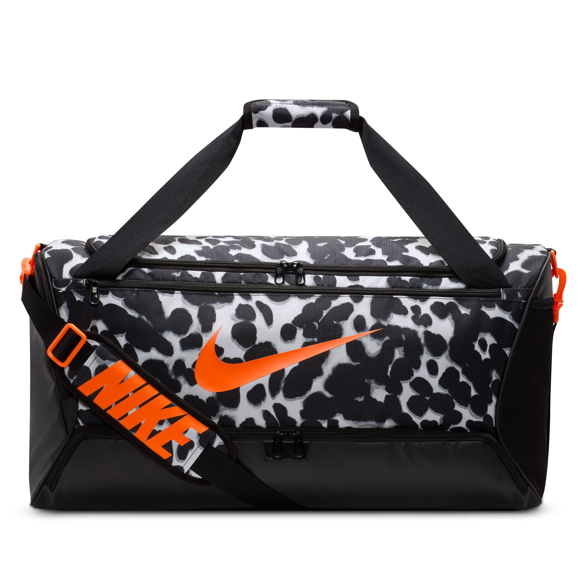Nike Brasilia Duffle Bag - Large Gym Sports Travel Duffel Bag for Men & Women - Water-Resistant, Durable, Multiple Pockets - Perfect for Workout, Travel, Gym & Sports Gear Storage