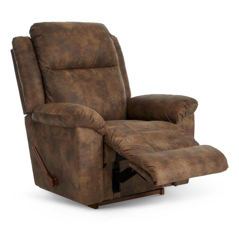 La-Z-Boy Joel 76110 Power Recliner with USB Charging - Comfortable Leather Reclining Chair for Living Room, Home Theater & Office (Model D1701-77) - Perfect for Relaxing, Watching TV & Napping