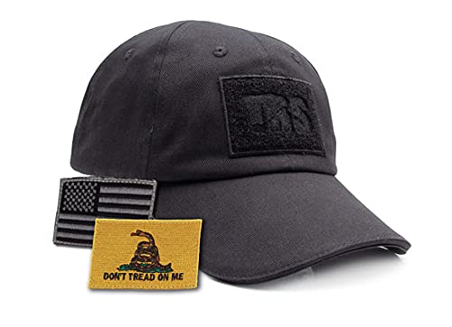 TRS Conceal-N-Carry Spy Cap - Black Large Size | Hidden Camera Hat for Covert Surveillance & Security | Perfect for Private Investigators, Travel Safety, and Outdoor Adventures