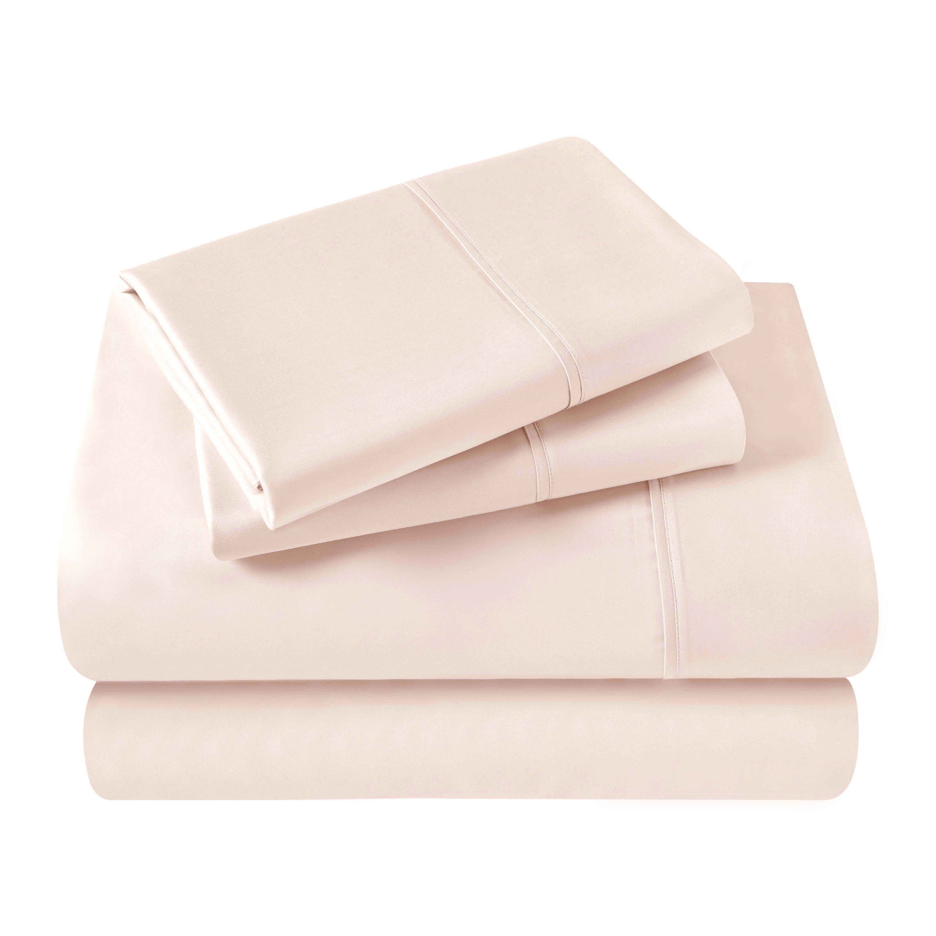 Premium 400 Thread Count Egyptian Cotton Bed Sheet Set - Soft, Breathable & Durable for Luxury Bedroom Comfort
