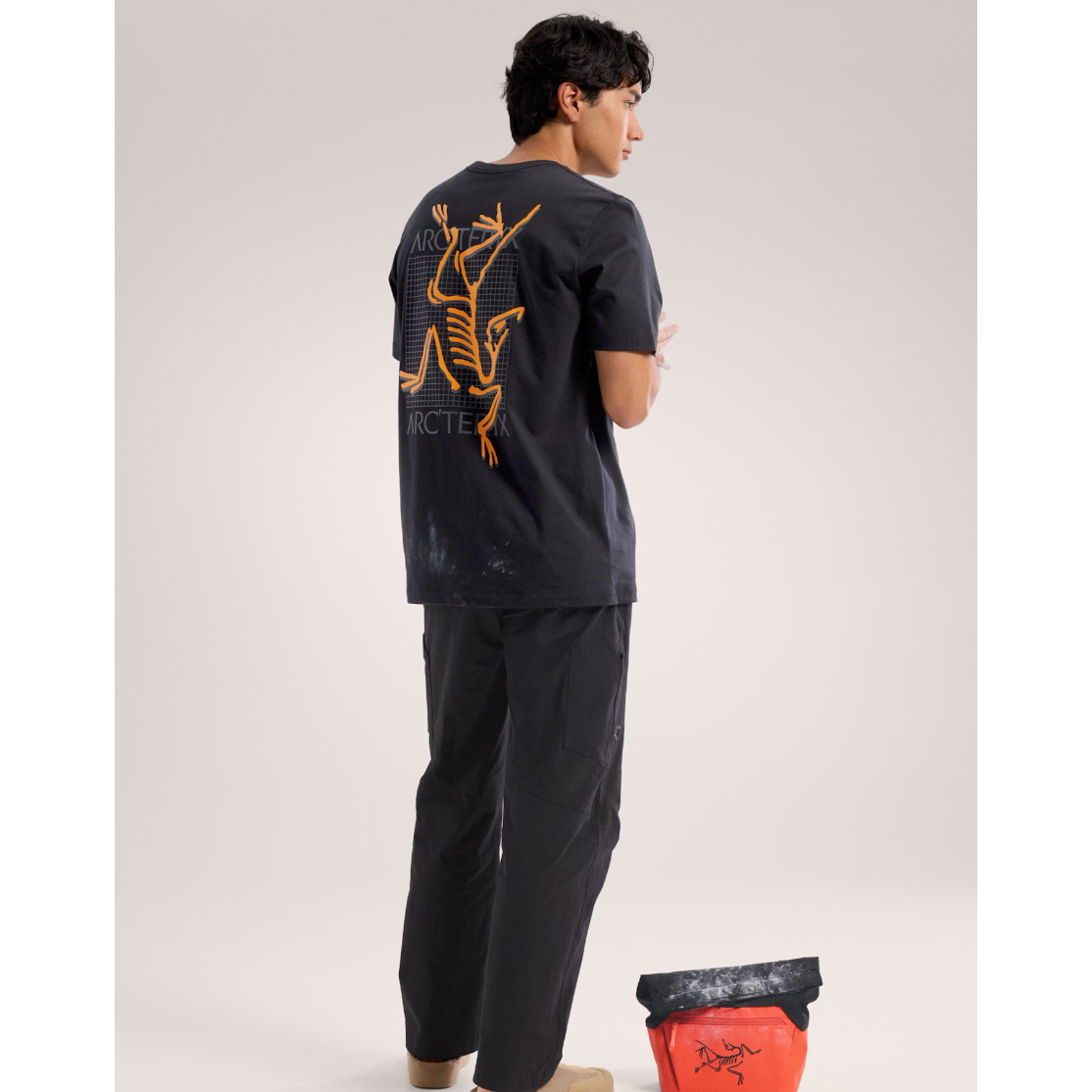 Arc'teryx Men's Short Sleeve Shirt with Multi Bird Logo - Lightweight & Breathable for Hiking, Camping & Outdoor Adventures
