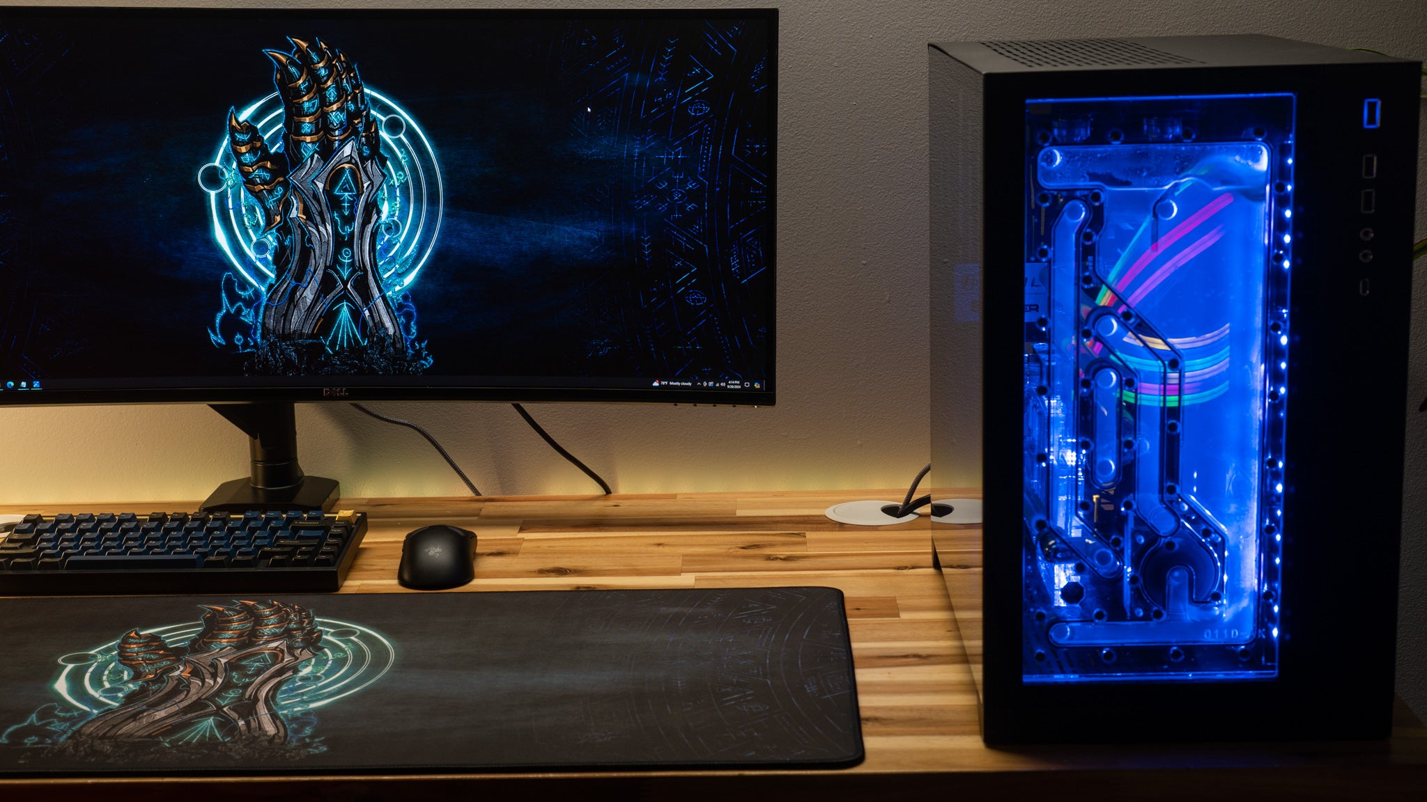 Zizaran Verisium Content Creator Collaboration - Extra Large Gaming Mouse Pad & Desk Mat for PC, Esports, and Streaming Setup - Non-Slip Surface for Enhanced Gaming Performance