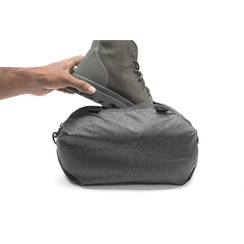 Peak Design Travel Shoe Pouch - Waterproof & Compact Shoe Bag for Men & Women - Perfect for Gym, Travel & Outdoor Adventures