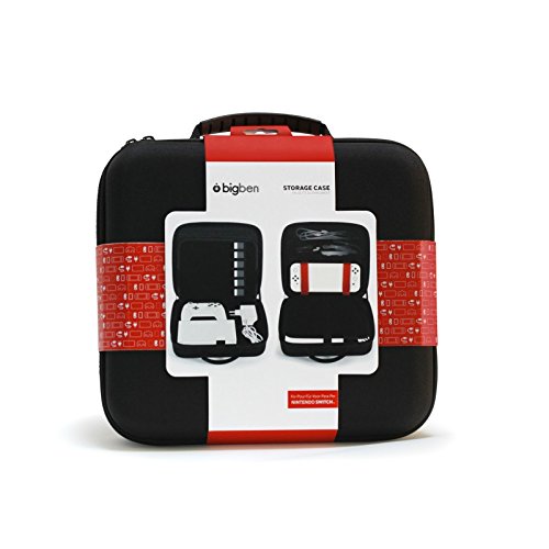 Nintendo Switch Protective Carrying Case - Durable Hard Shell Travel Storage Cover for Switch Console & Accessories - Perfect for Travel, Gaming On-The-Go, and Home Storage