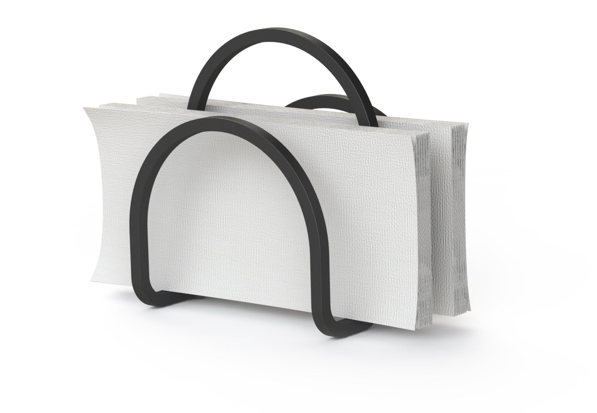 Premium Stainless Steel Napkin Holder - Elegant Tabletop Organizer for Restaurants, Weddings & Home Dining - Perfect for Paper & Cloth Napkins