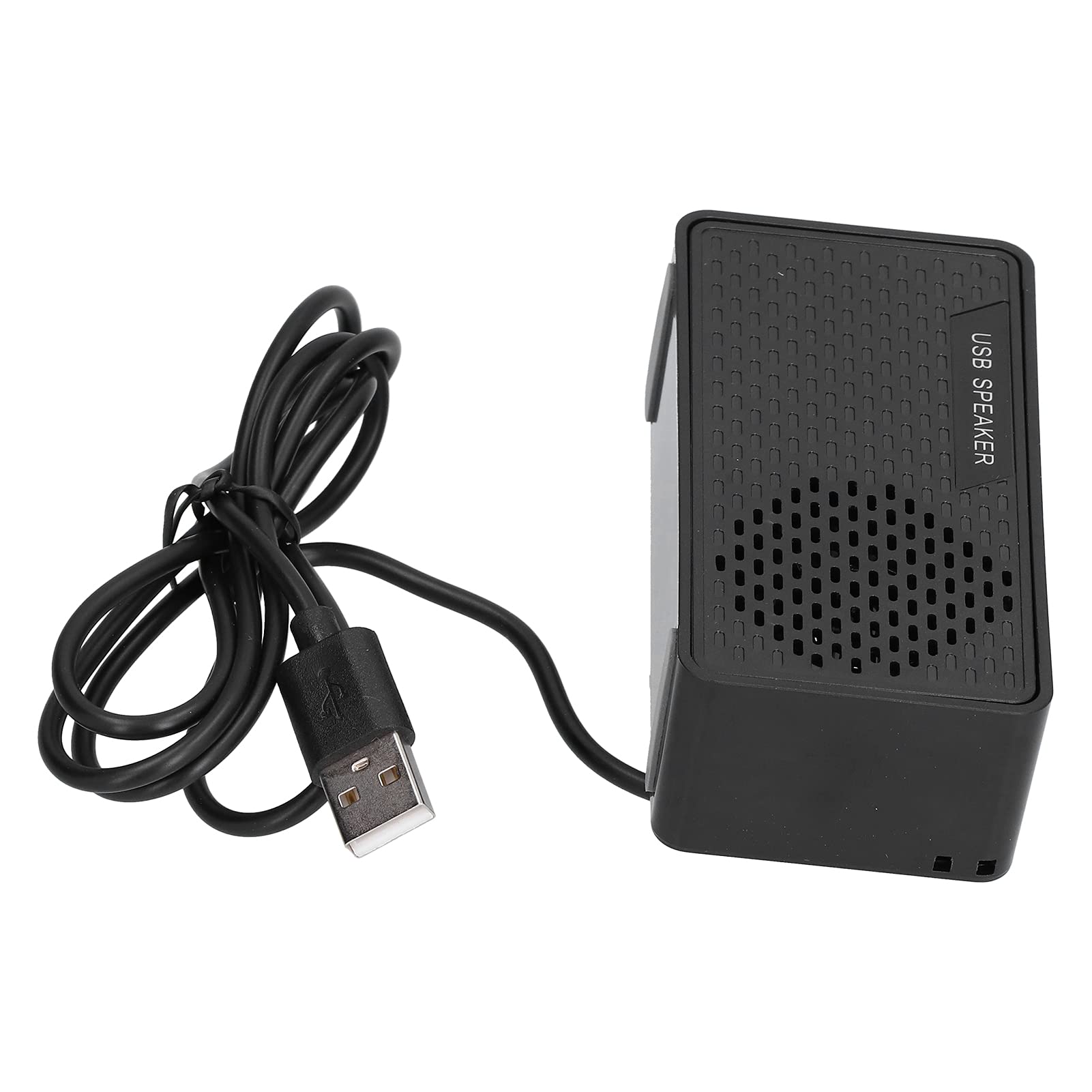 Premium USB Computer Speaker with Stereo Sound & Enhanced Bass - Portable Mini Sound Bar for Laptop & Desktop - USB Powered PC Speakers for Home Office, Gaming & Music Listening