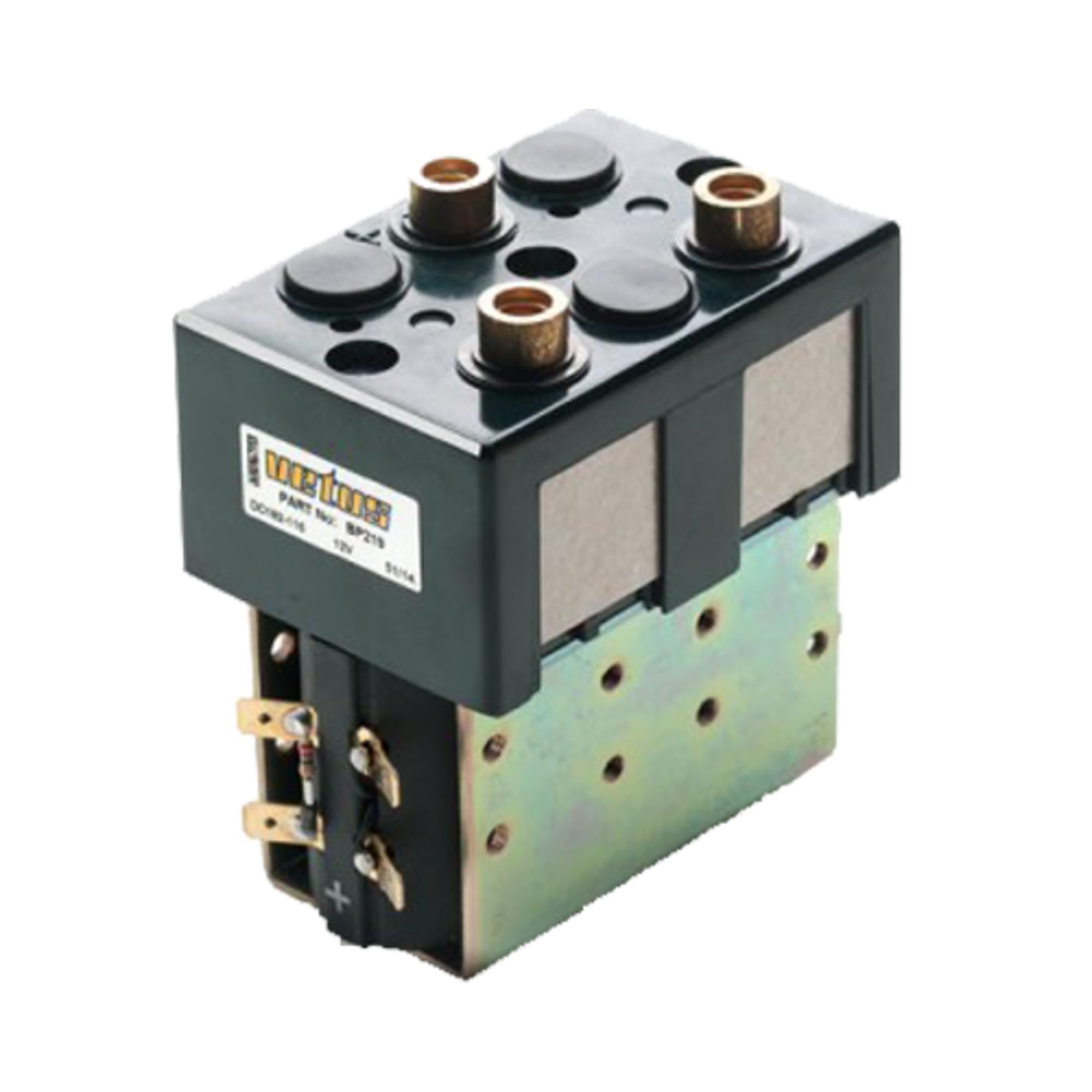 Vetus 12V Solenoid Switch for Marine Engines - Compatible with Bow 55, 60 & 75 Models - Perfect for Boat Engine Control & Electrical System Maintenance