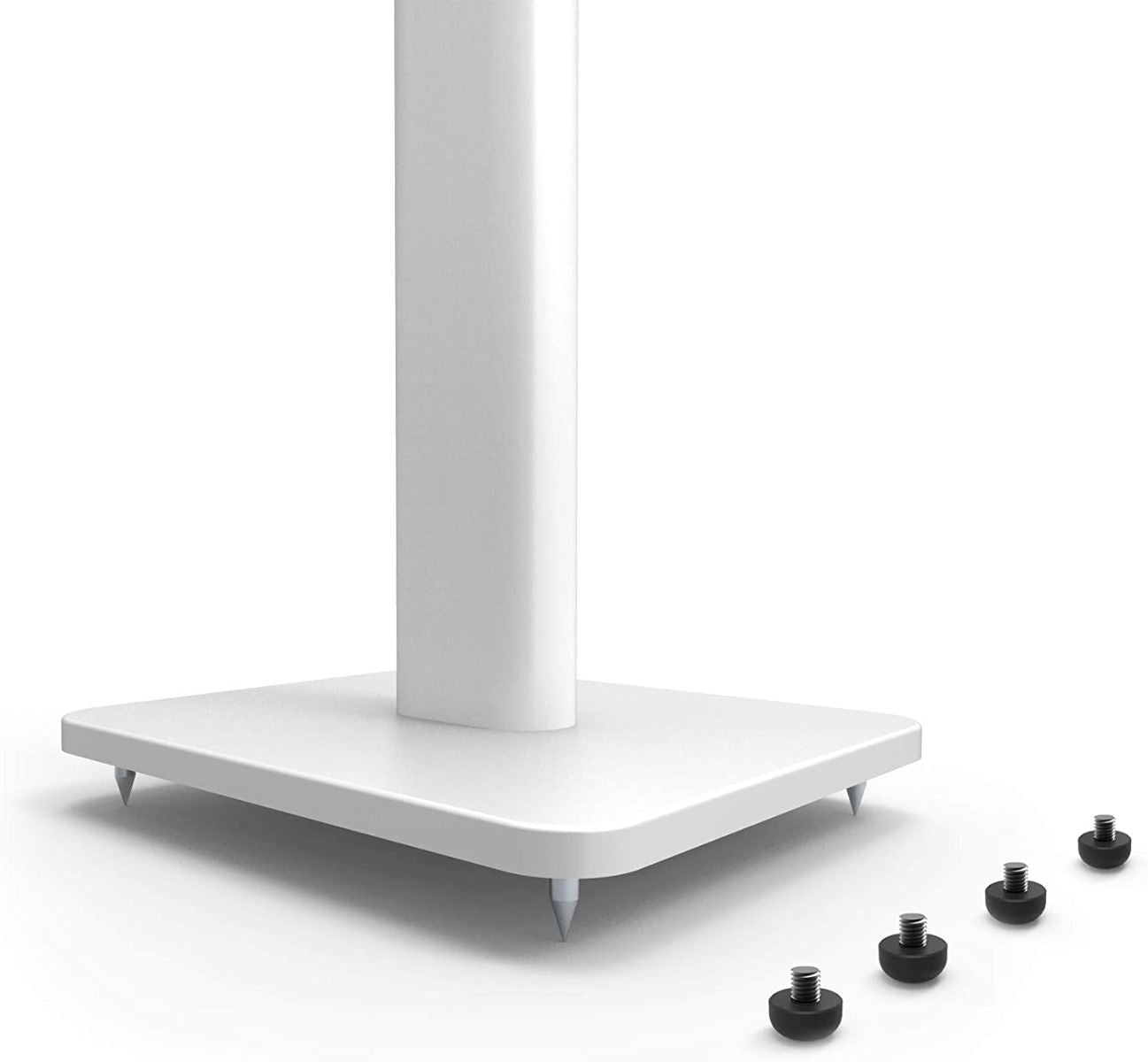 Kanto SP32PL 32-Inch Adjustable Speaker Floor Stands for Home Theater & Studio Monitors - Heavy Duty, Stable & Durable Speaker Stands for Bookshelf & Surround Sound Speakers