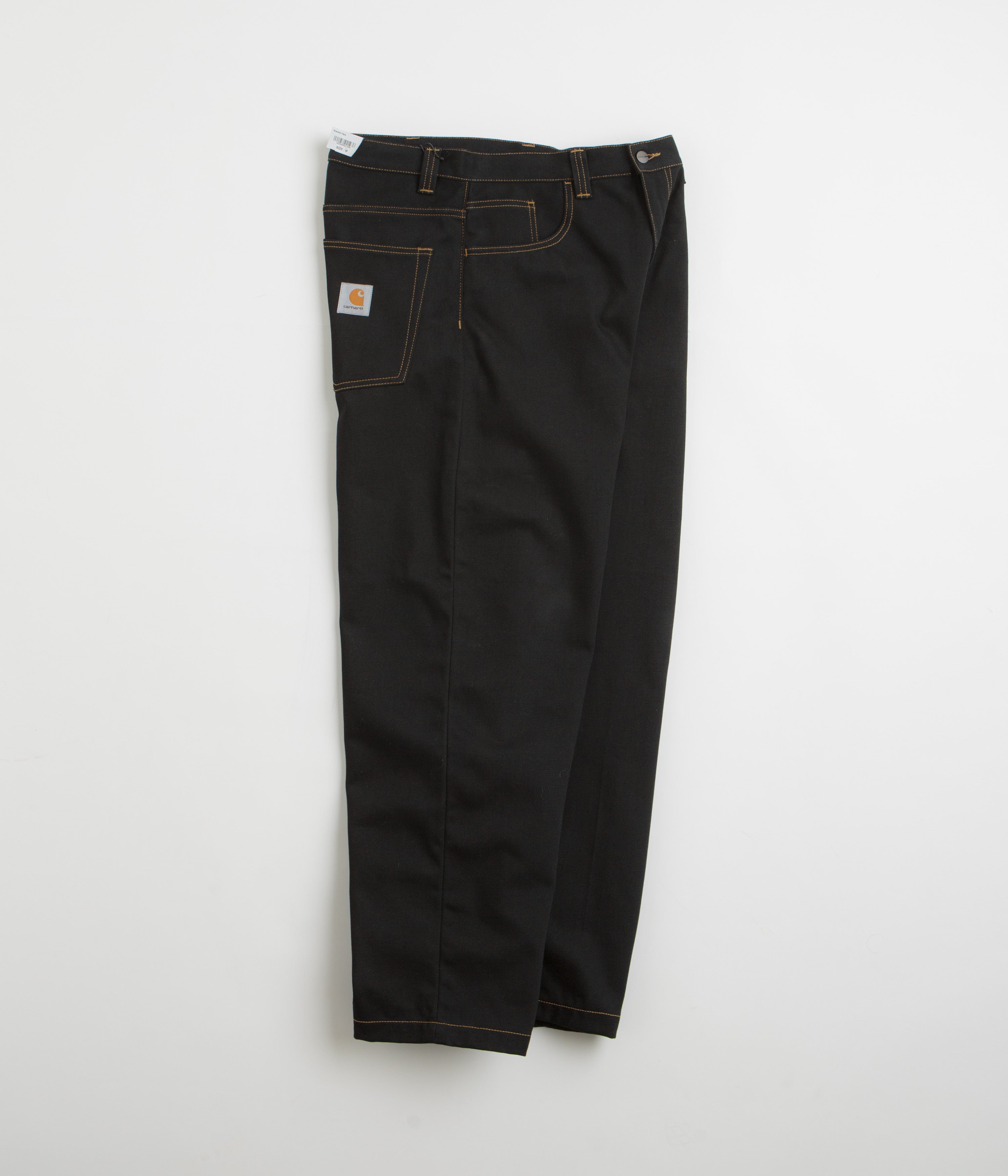 Carhartt Brandon Denim Pants for Men - Durable Work Pants, Black - Perfect for Construction, Outdoor Work & Casual Wear