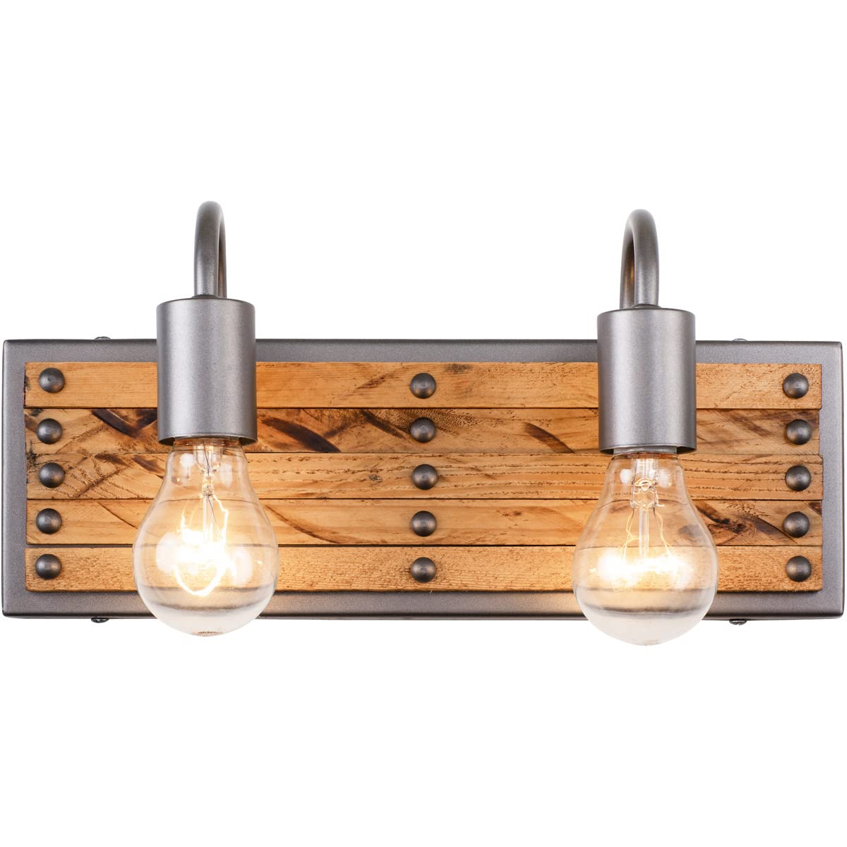 Ella Jane Bath/Vanity Light Fixture in New Bronze Finish - Perfect for Bathroom, Powder Room, and Vanity Lighting