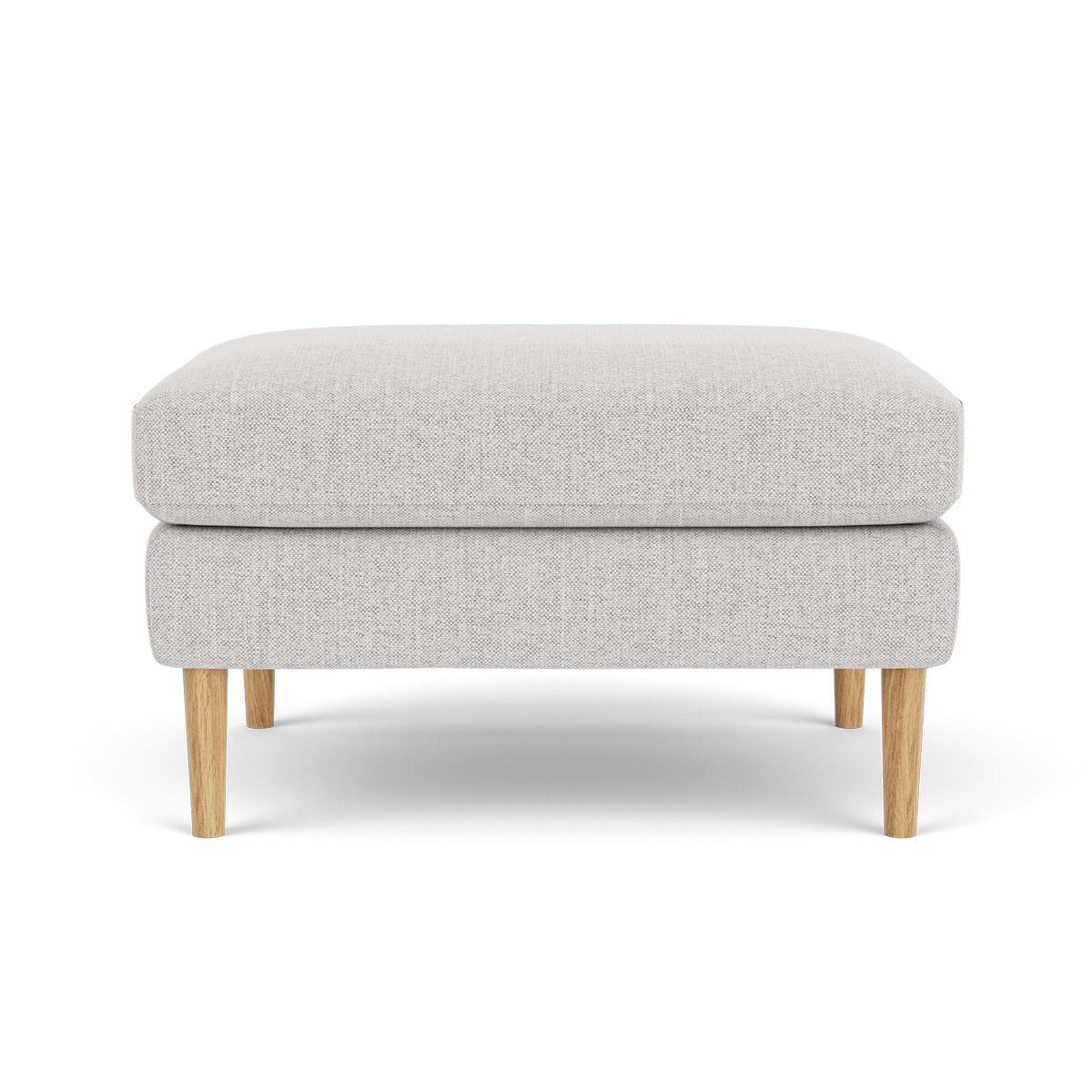 Astha Fabric Ottoman Stool - Soft Round Storage Pouf with Removable Cover for Living Room, Bedroom & Nursery - Perfect for Extra Seating & Home Decor