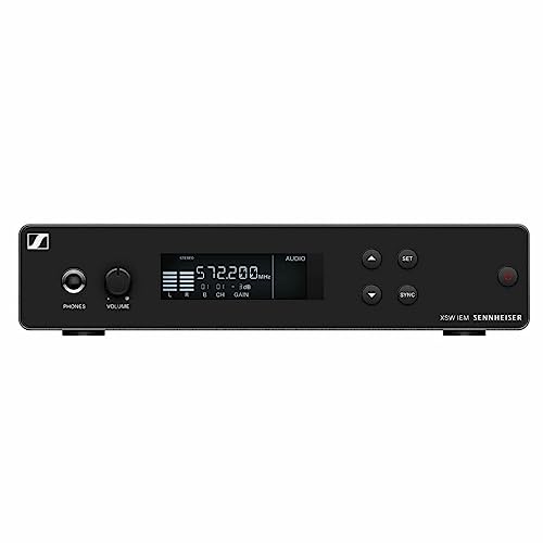 Sennheiser Wireless Microphone System - Professional Audio Equipment for Streaming, Podcasting & Live Performances (Black, Model 509151) | Ideal for Content Creators, Musicians & Public Speakers