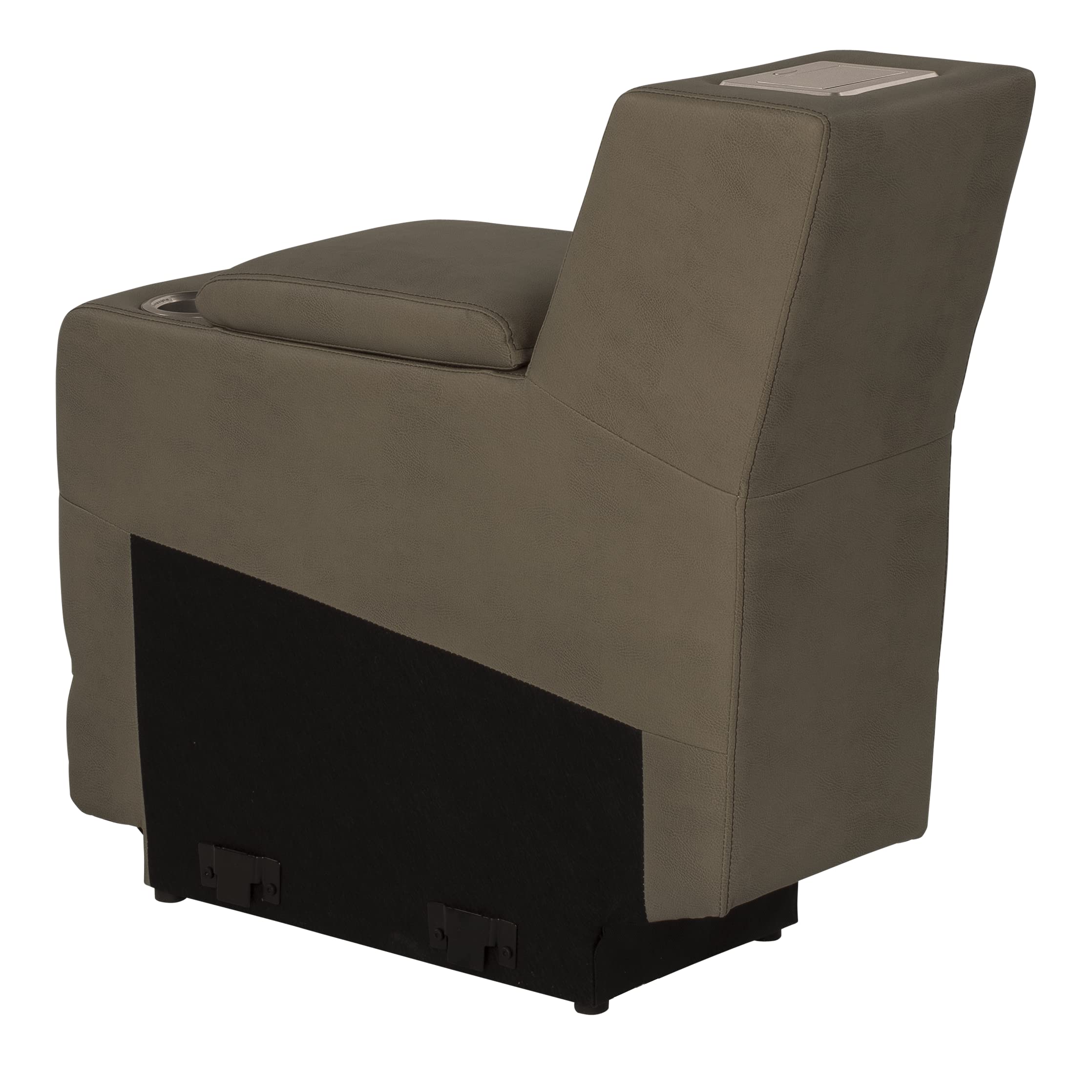 Thomas Payne Seismic Series Theater Seating with Center Console for 5th Wheel RVs, Travel Trailers & Motorhomes - Luxury RV Furniture for Home Theater Experience | Perfect for Movie Nights & Road Trips
