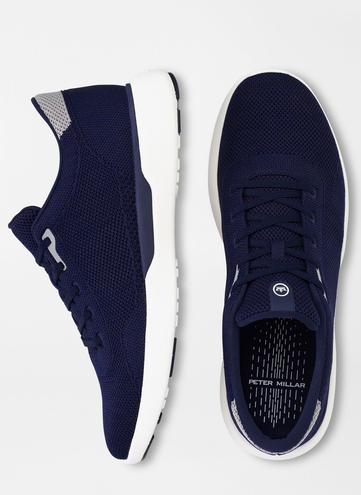 PETER MILLAR Men's Glide Sneakers - Lightweight Comfortable Walking Shoes for Men | Casual Athletic Shoes for Work, Travel & Everyday Wear