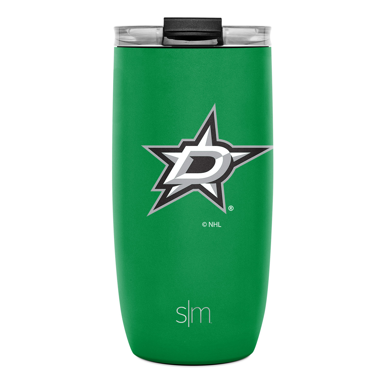 NHL Voyager Tumbler with Clear Flip Lid & Straw - 20oz Insulated Stainless Steel Water Bottle for Hockey Fans - Perfect for Games, Travel & Workouts
