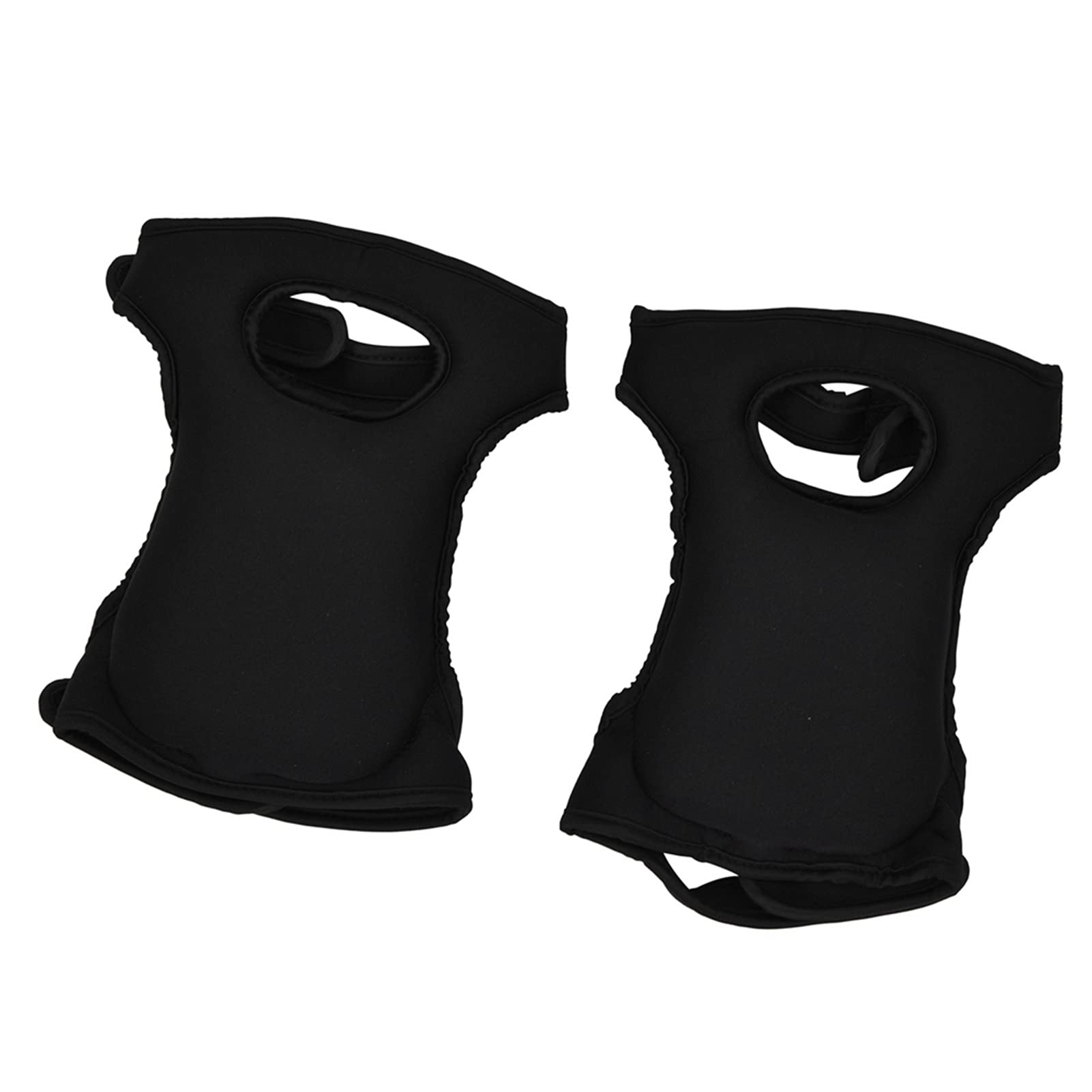 Adjustable Neoprene Knee Pads for Gardening - Comfortable & Ergonomic Design for Outdoor Use | Perfect for Lawn Care, Landscaping & Yard Work (Black)