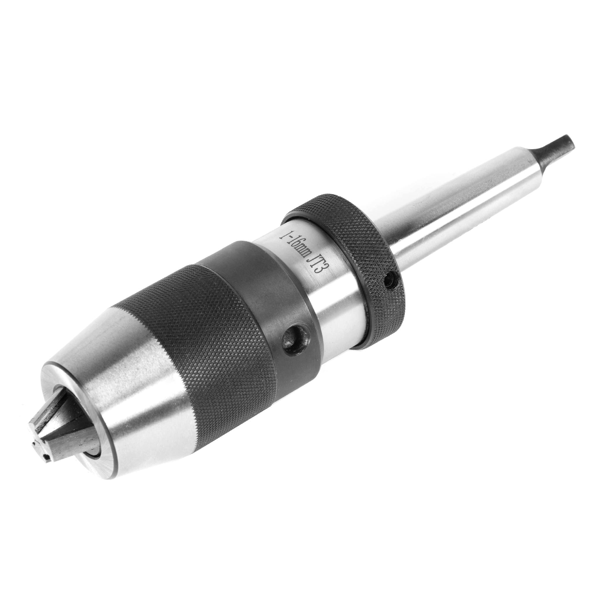 WEN DPA158L 5/8 Inch Keyless Drill Press Chuck with MT2 Tanged Arbor - Heavy Duty Precision Drilling for Metal, Wood & DIY Projects