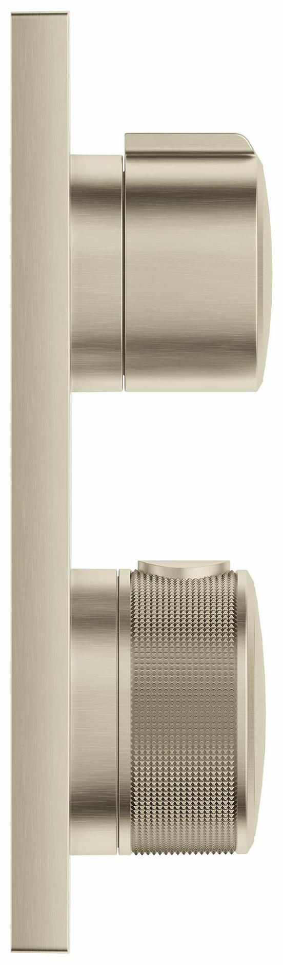 Grohe Allure Thermostatic Shower Valve Trim with Diverter in Brushed Nickel - 29178EN1 | Perfect for Modern Bathroom Renovations & Luxury Spa Showers