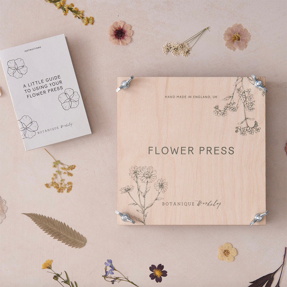 Premium Flower Press Kit for Drying and Preserving Flowers - Perfect for DIY Crafts, Scrapbooking, and Home Decor