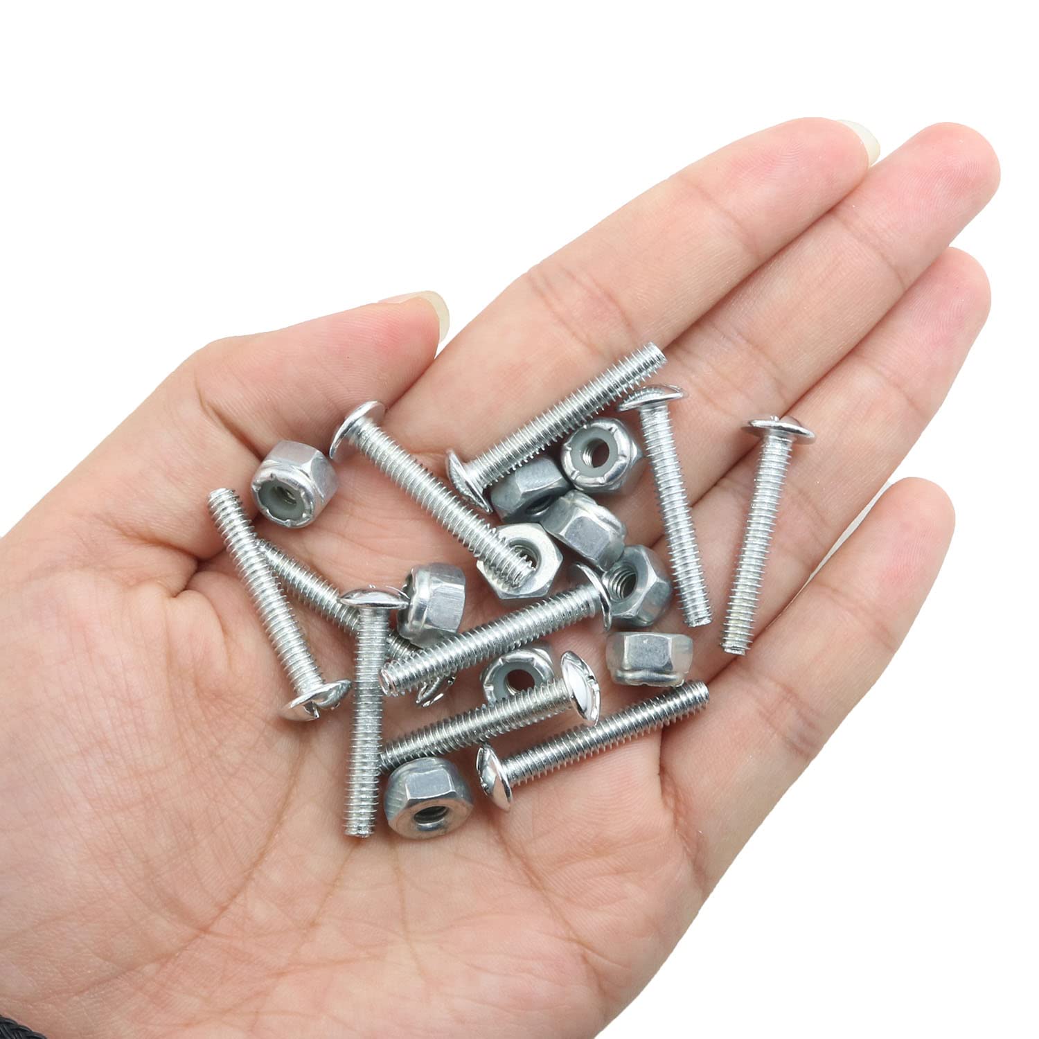 MEETOOT 10-Piece Table Football Replacement Parts Kit - Mini Player Figures, Screws & Nuts for Foosball Table Repair & Maintenance | Perfect for Home Game Rooms, Bars & Arcades