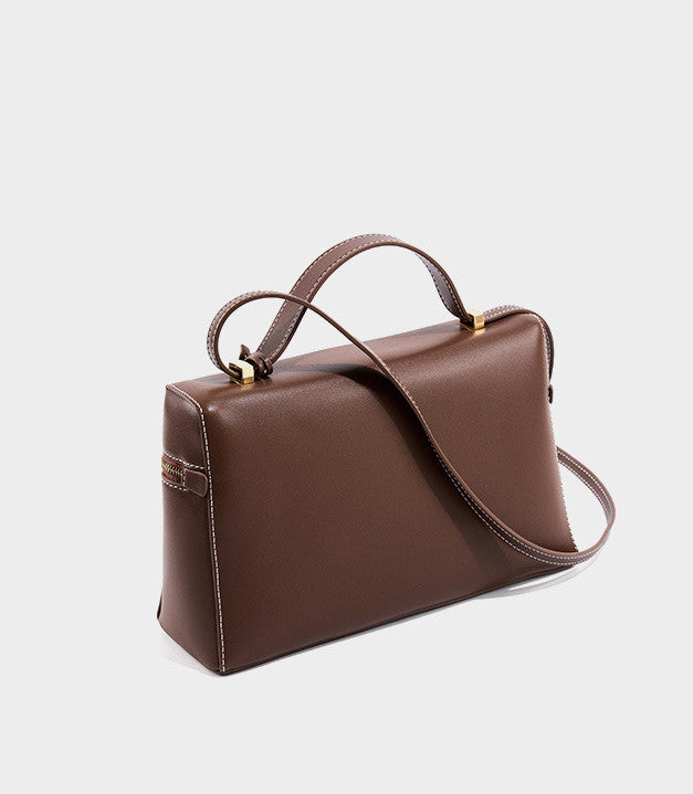 Structured Mini Box Bag for Women - Stylish Crossbody Handbag for Everyday Use, Work, and Travel