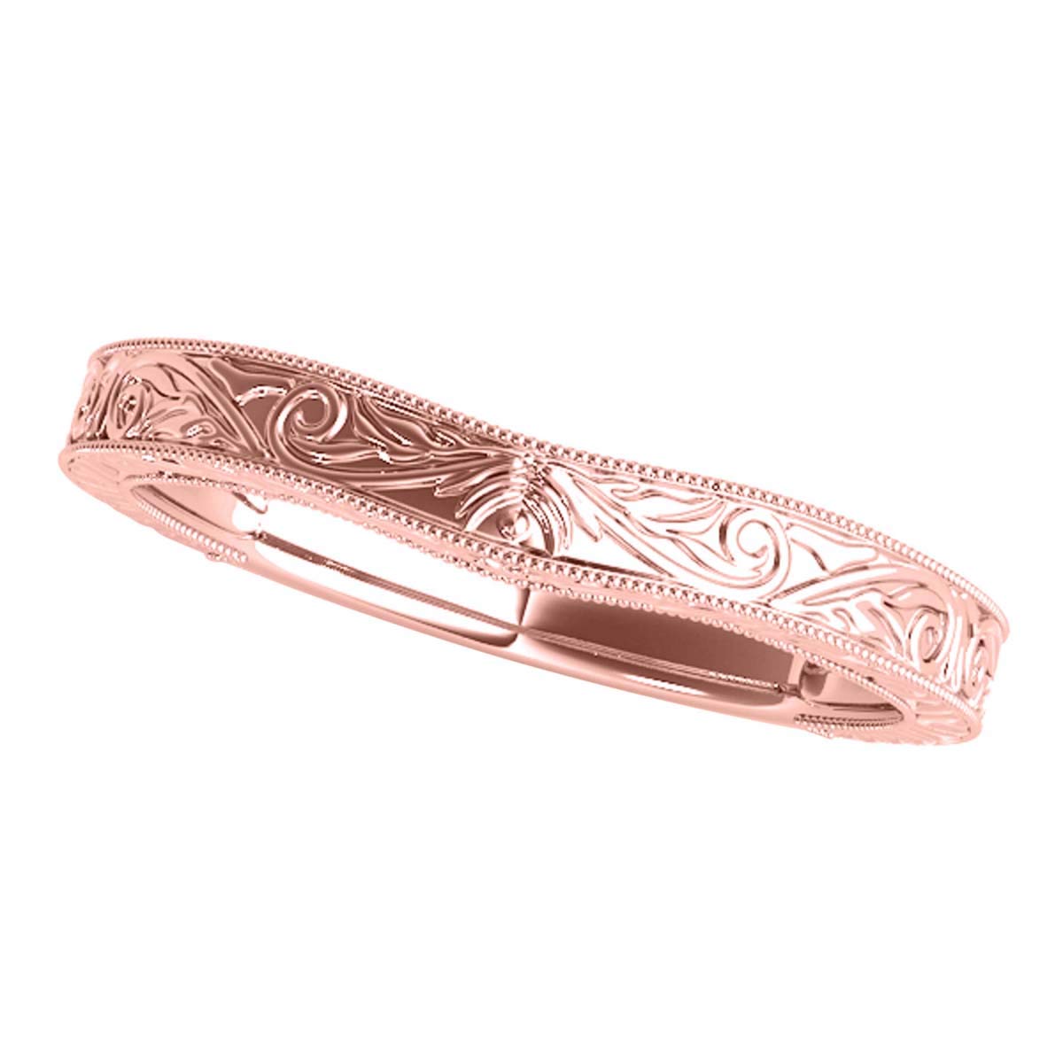 14K Solid Rose Gold Engagement & Wedding Band Ring for Women | MauliJewels | Perfect for Proposals, Anniversaries & Bridal Jewelry