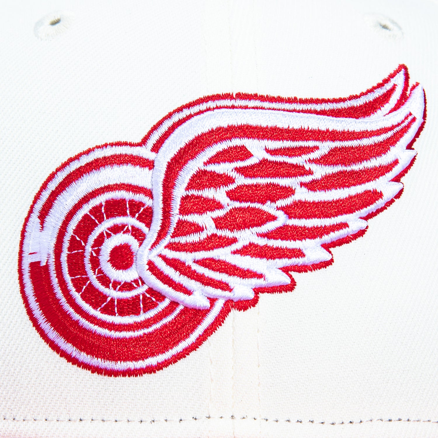 New Era 59Fifty Detroit Red Wings Snapback Hat - White with Red Logo | Official MLB Baseball Cap for Men & Women | Perfect for Games, Fan Gear & Streetwear Fashion