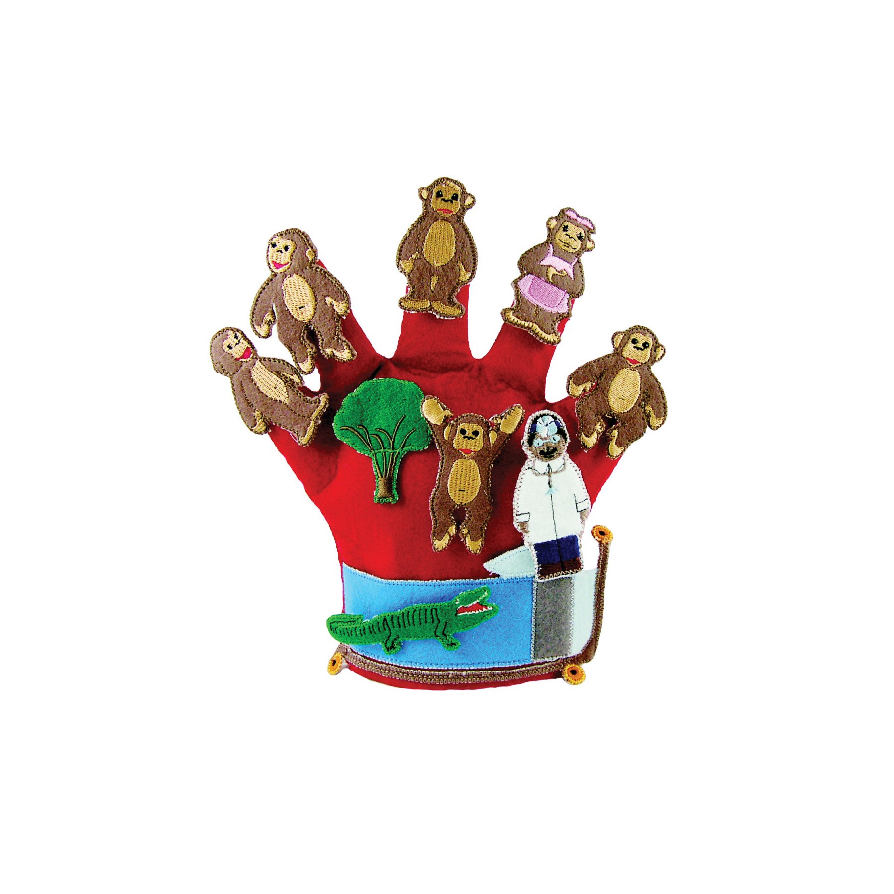 Kids Glove Puppet Set - Fun Monkey Hand Puppets for Storytelling & Play | Perfect for Bedtime Stories, Classroom Activities & Interactive Play