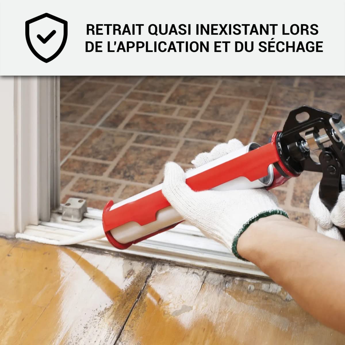 ARCAMASTIC EDIFICACIÓN Silicone Sealant for Windows and Carpentry - 300 ml (White) - Waterproof & Weatherproof - Perfect for Home Repairs, DIY Projects & Construction - ARCANE INDUSTRIES