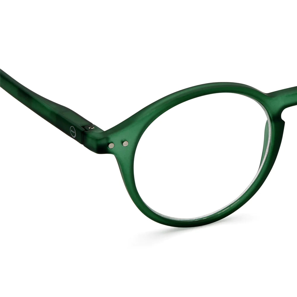 #D Reading Glasses (Green) - Blue Light Blocking Computer Glasses for Men & Women - Perfect for Reading, Gaming & Office Work