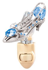 Dancing Shoes with Bow & Swarovski Crystals - Night Light for Ballroom