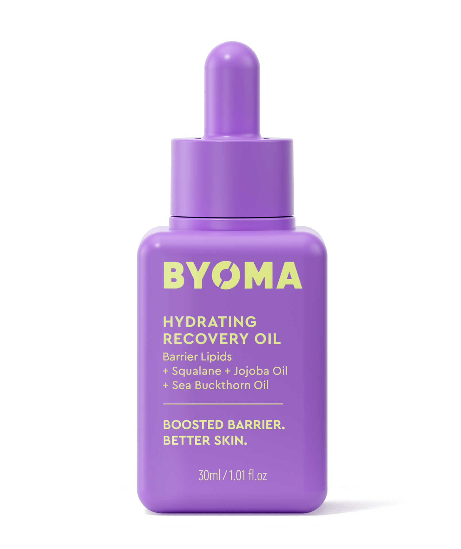 BYOMA Hydrating Recovery Oil - Restorative Facial Oil for Dry & Sensitive Skin | Deep Moisturizing & Nourishing Treatment for Night & Day Use