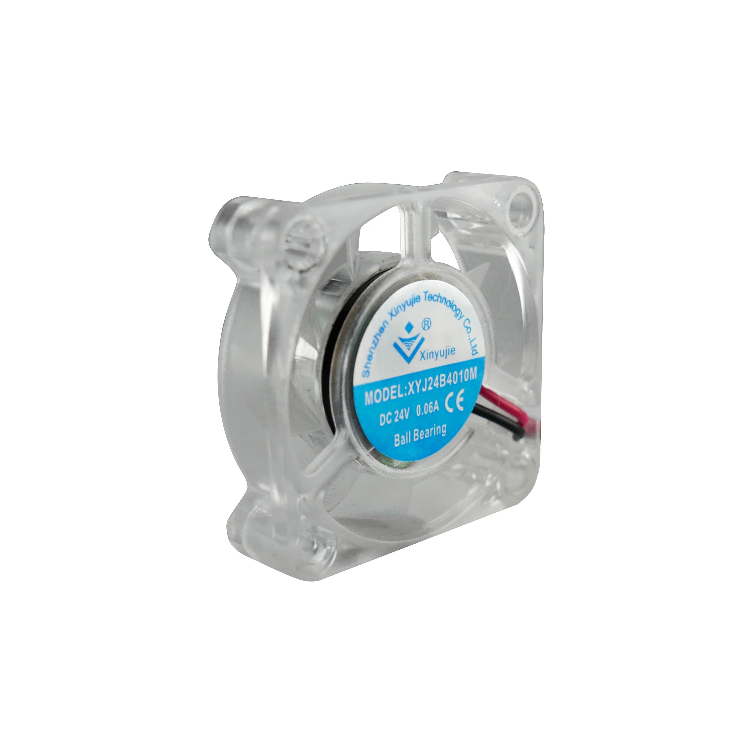 E3D Clear Brushless Ball Bearing Cooling Fan 24V 30x30x10mm - High Performance PC Cooling Fan for 3D Printers, Computers & Electronics
