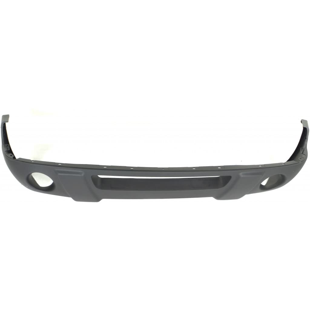 2001-2003 Ford Ranger Front Bumper Valance with Fog Lights - OEM FO1095191 & 1L5Z17626DAA Replacement Part | Perfect for Off-Roading & Truck Restoration Projects