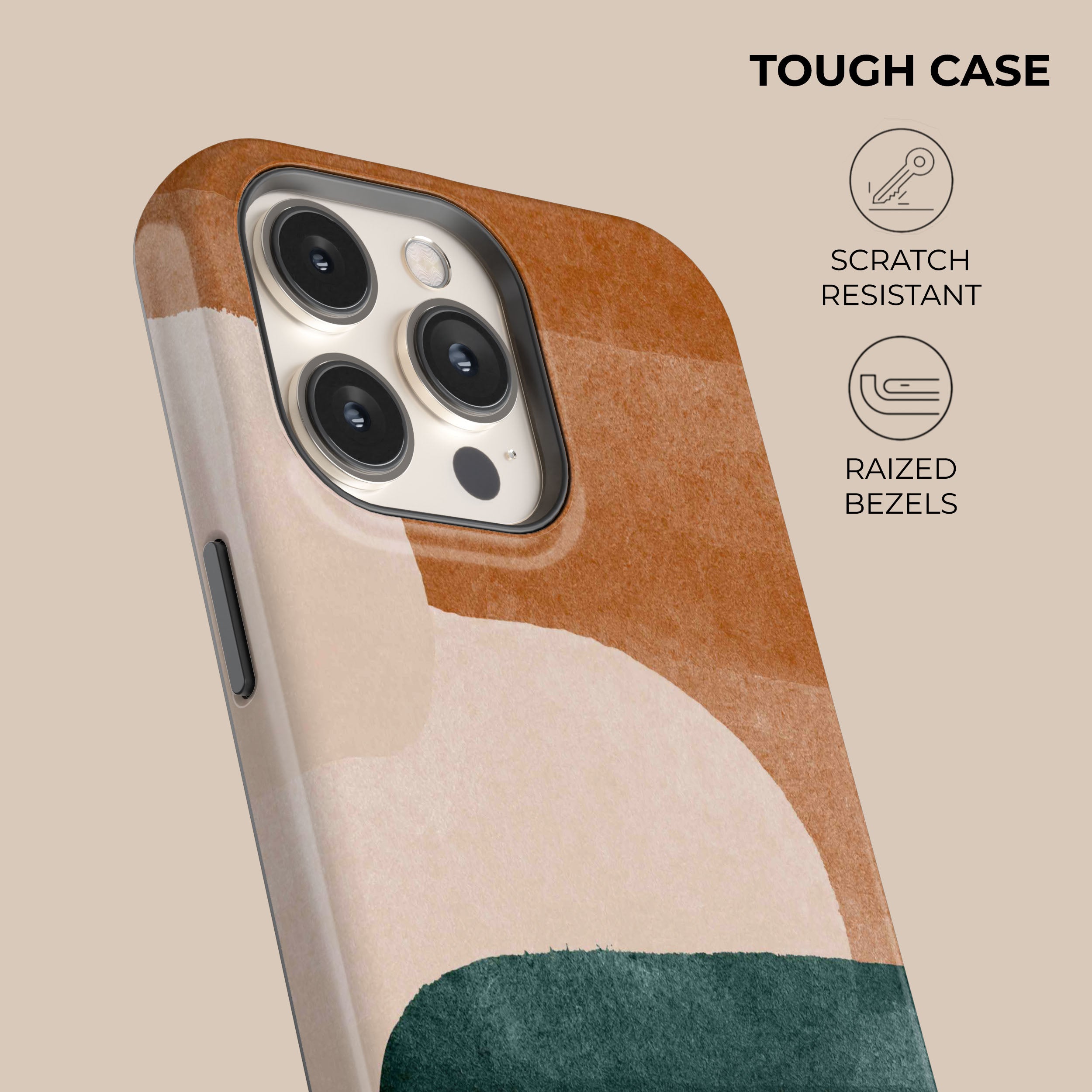 Eco-Friendly Earth-Themed Phone Case - Durable & Stylish Protective Cover for iPhone & Android - Perfect for Outdoor Adventures, Travel & Daily Use