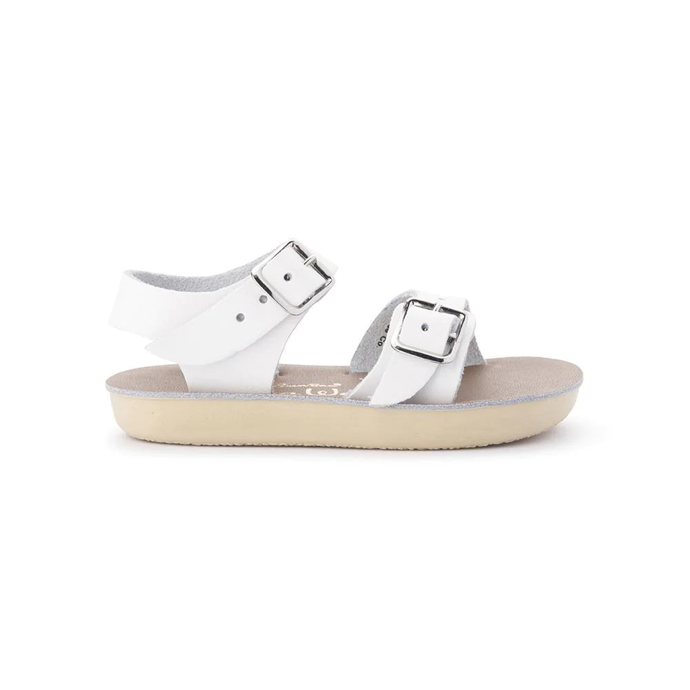 White Sea Wee Baby Sandals - Comfortable & Stylish Saltwater Sandals for Toddlers - Perfect for Beach, Pool & Summer Outings
