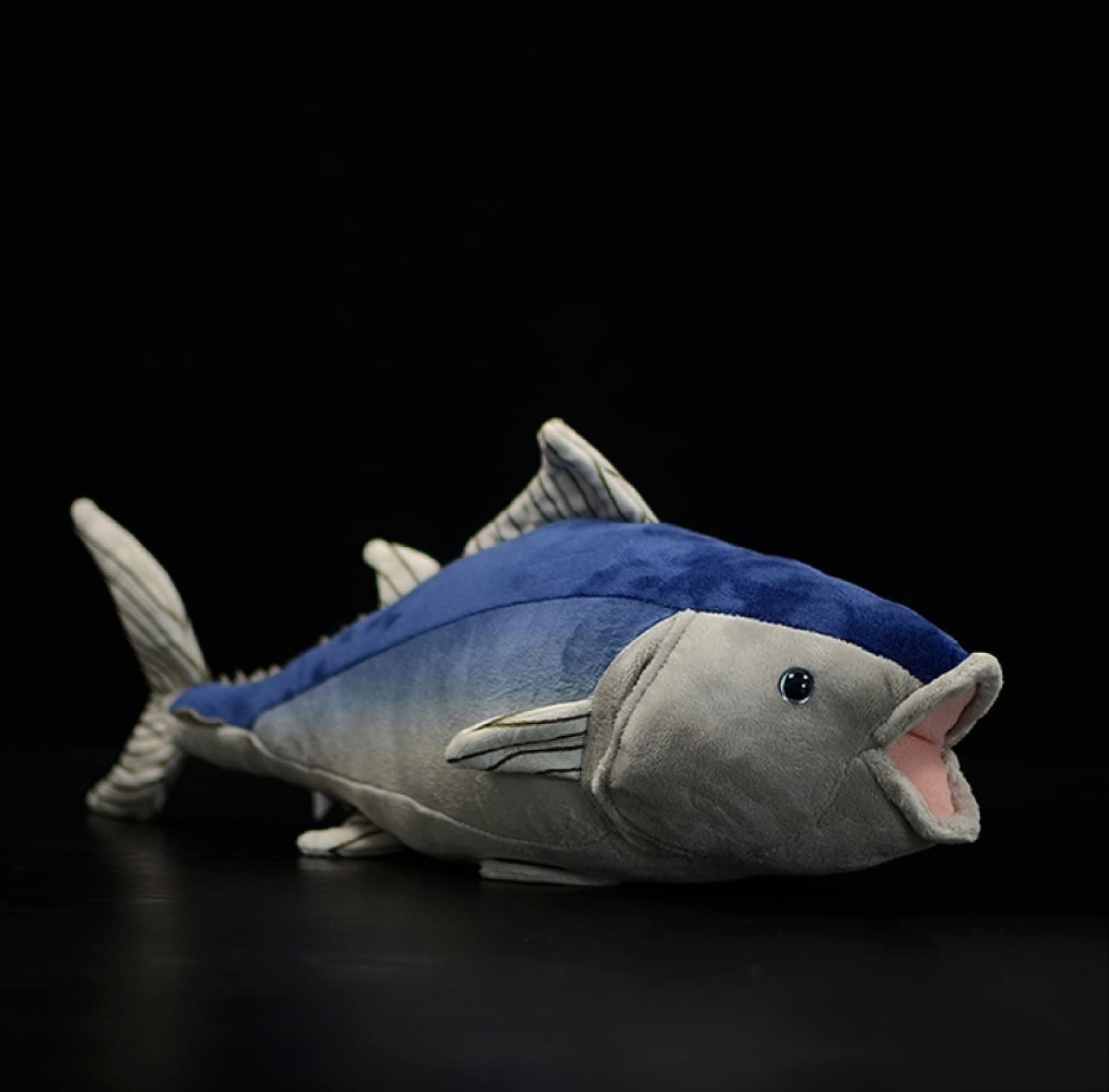**Blue Tuna Fish Plush Toy – Lifelike Soft Stuffed Animal for Kids, 40cm – Perfect for Gifts, Bedtime Cuddles & Marine-Themed Decor**